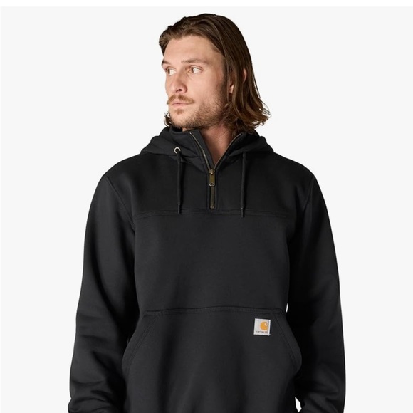 Carhartt Other - Carhartt Men's Rain Defender loose fit heavyweight Quarter-Zip hoodie